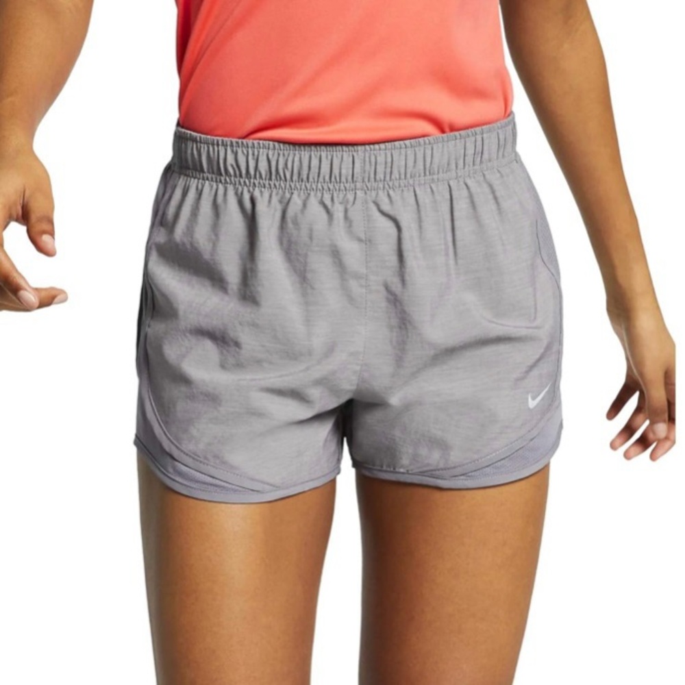 Nike Women's Gray Tempo 3” Inseam Running Shorts (Grey) - XS